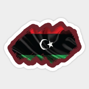 Flag of Libya Sticker